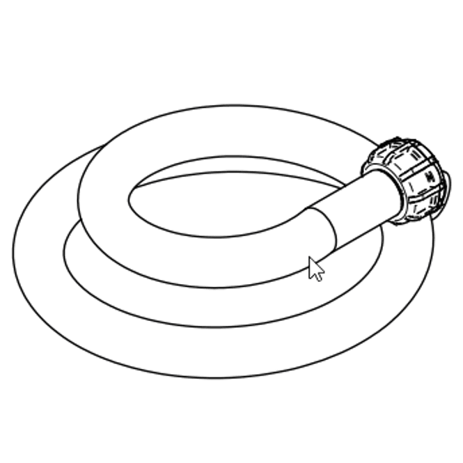 Hovedbilde SUCTION HOSE 1.5mt THR25 1