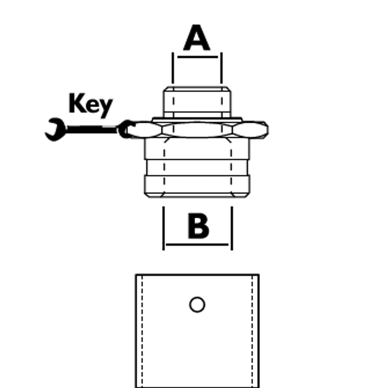 Komplett hurtigkobling 1